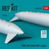 RESKIT RSU48-0576 1200 L fuel tanks RAF Jaguar (2 pcs) (3D Printed) (1/48)